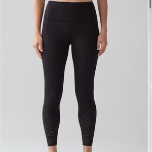 lululemon anew leggings with cutouts